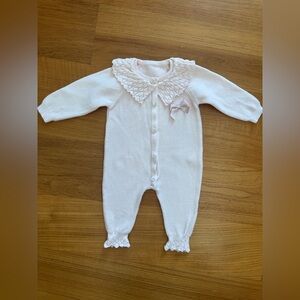 Pima Cotton Pink Baby One Piece